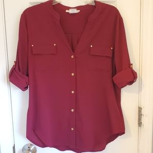 A'Gaci button up blouse